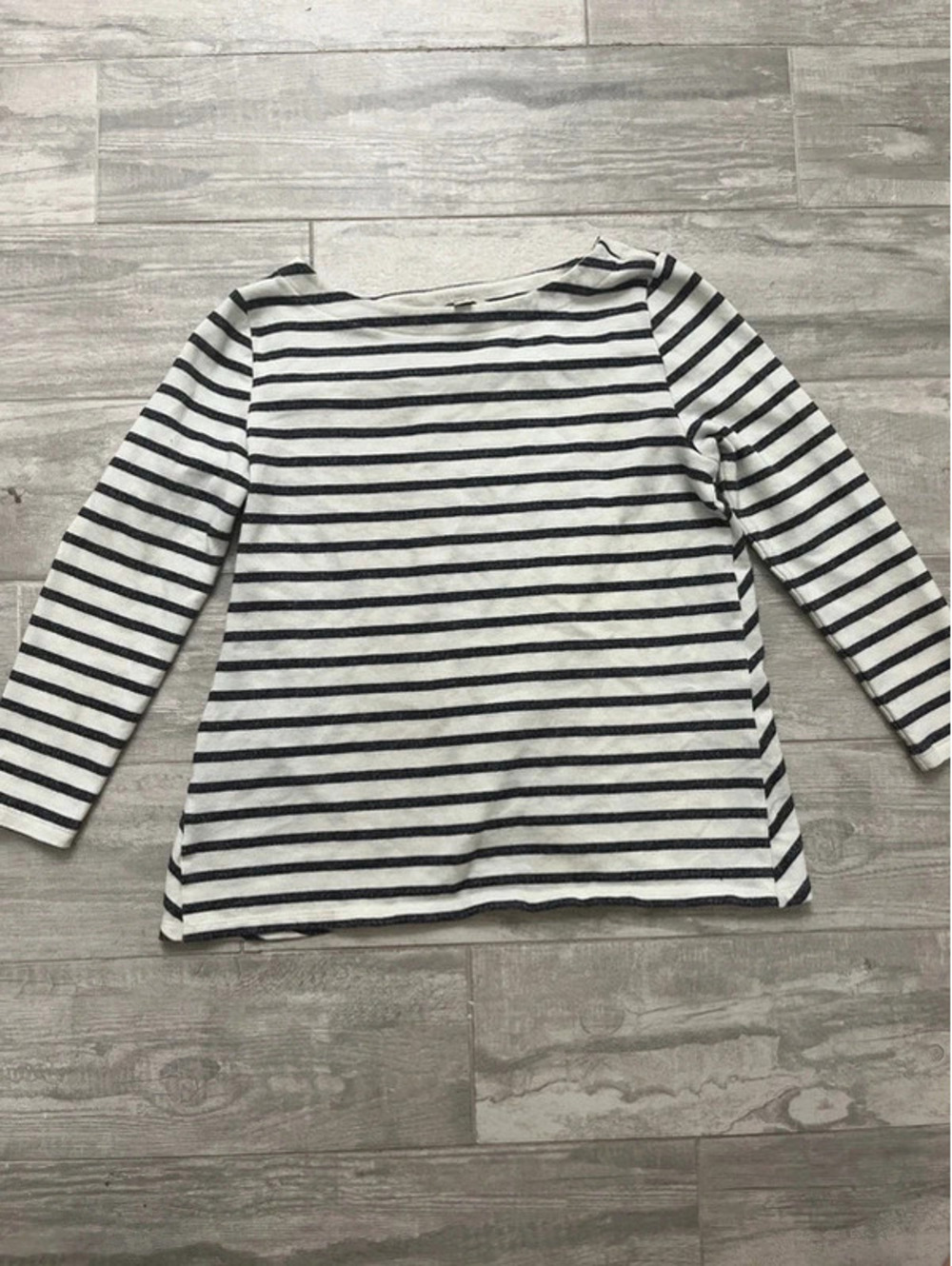 Loft Stripe Long Sleeve Top